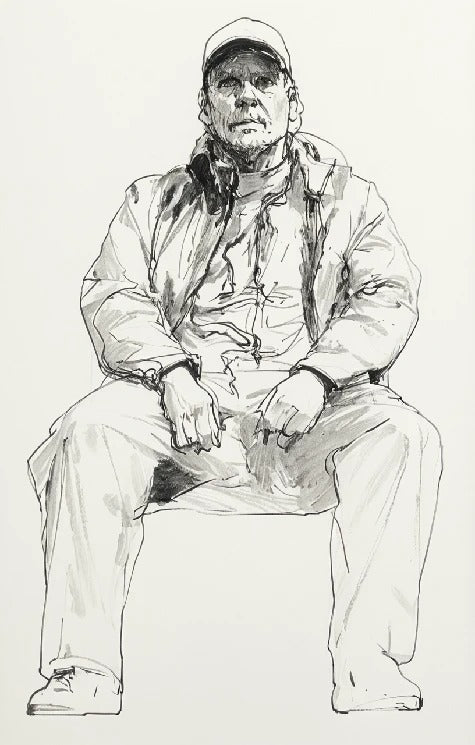 TG43 – 1/12 Scale Modern Seated Fisherman | Scale Model Ship Crew Figure