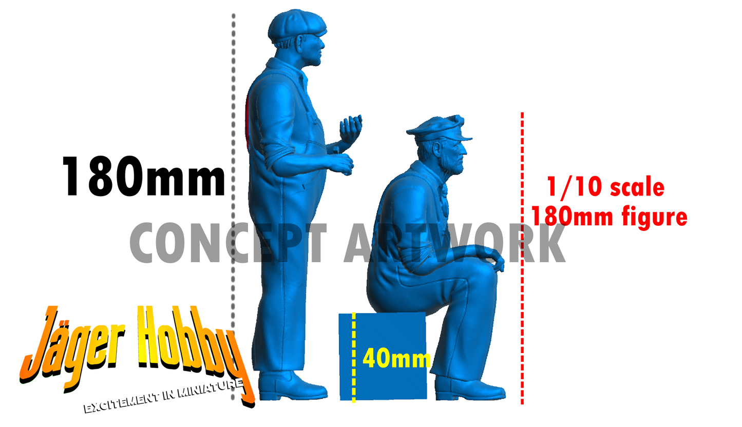 TG25 Seated Ship Captain Figure 1/24 1/32 1/48 1/96 – Classic Maritime Crew