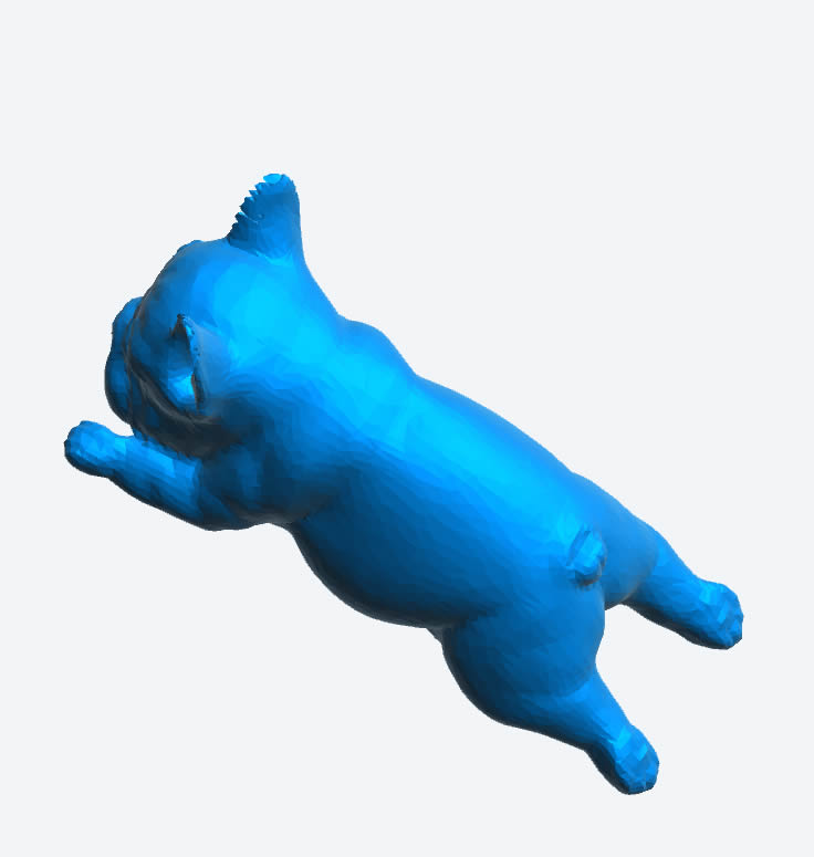 A101 Sleeping Puppy – Unpainted Scale Model