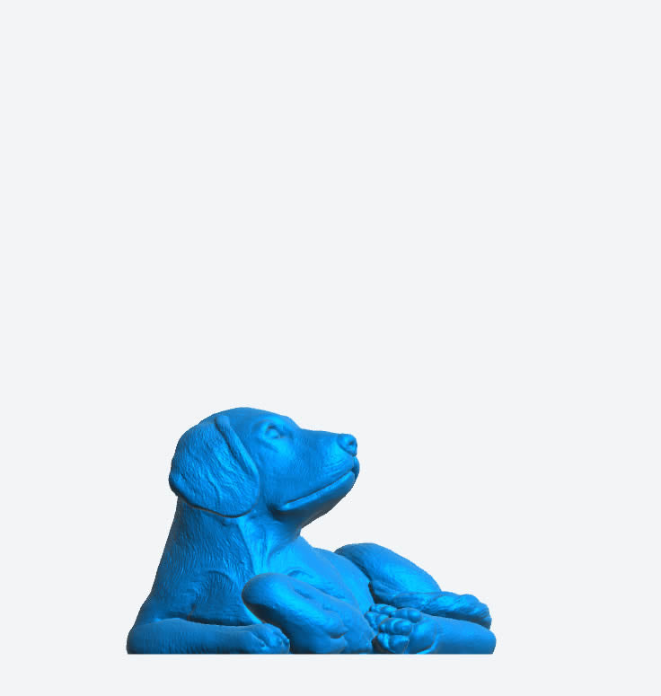 A78 – Scale Model Sleeping Puppy Figure for Dioramas, RC Cars, Boats, and More Multi Scales
