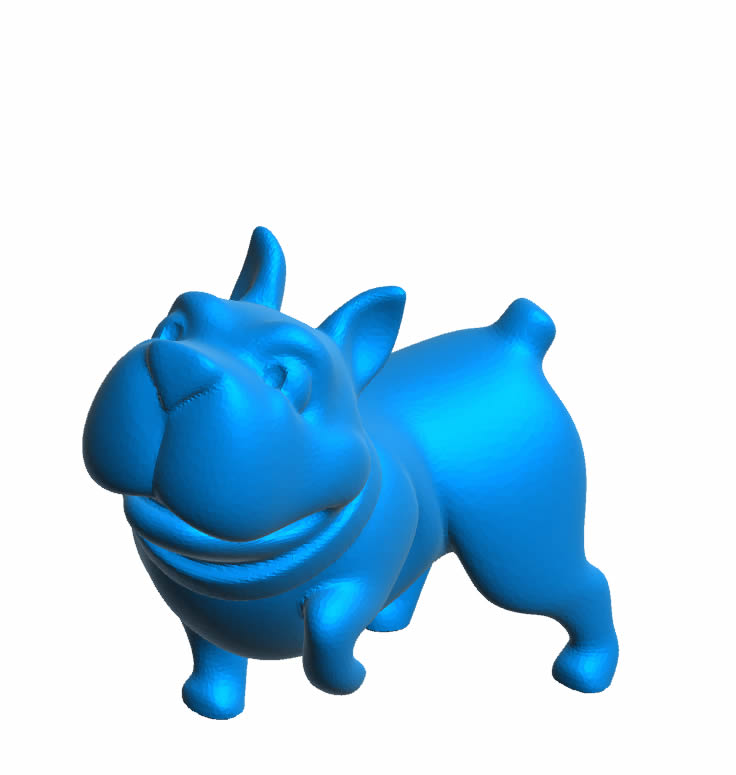 A88 Cute Friendly Cartoon Puppy Unpainted