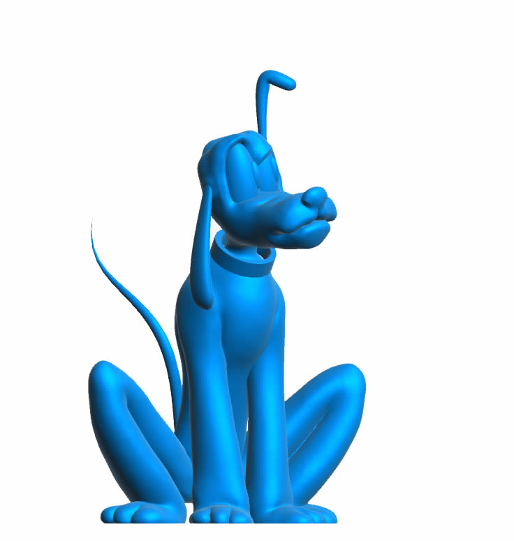 A94 – Pluto the Cute Scale Model Dog | Humorous Companion Figure | Multi-Scale Available