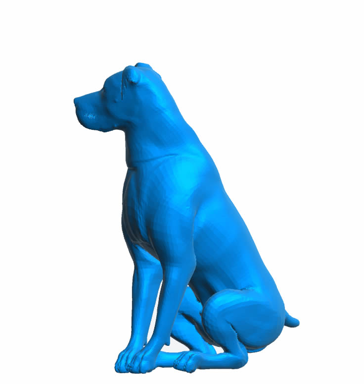 A96 – Regal Rottweiler | Scale Model Dog Figure Unpainted