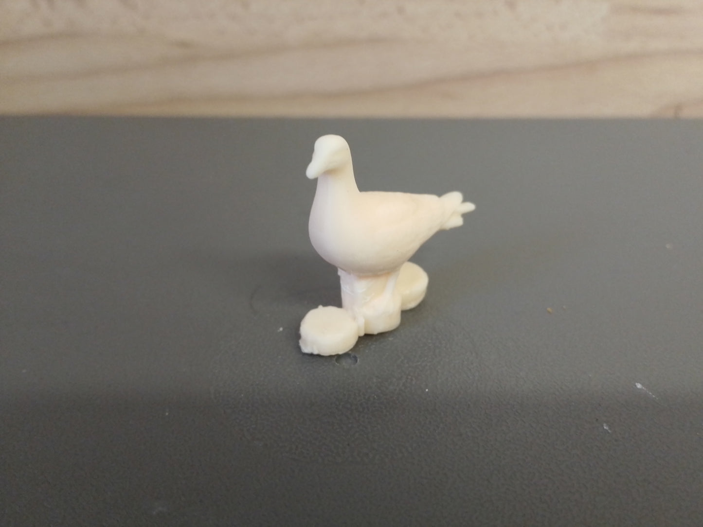 Model Seagull on a Perch for Coastal, Marine A56