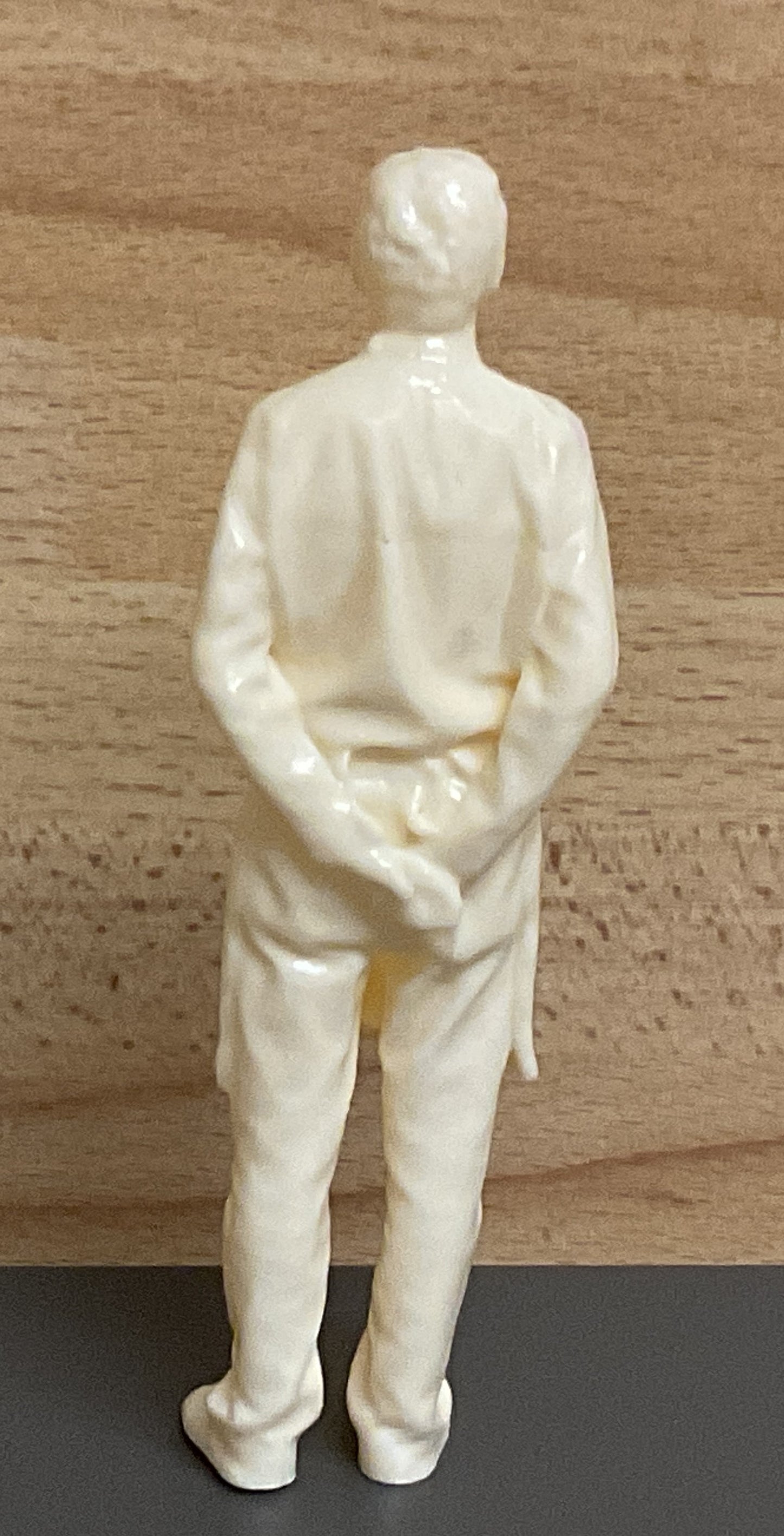 M22 1/10 Scale Butcher Shopkeeper / Toy Maker – Architecture Model Figure