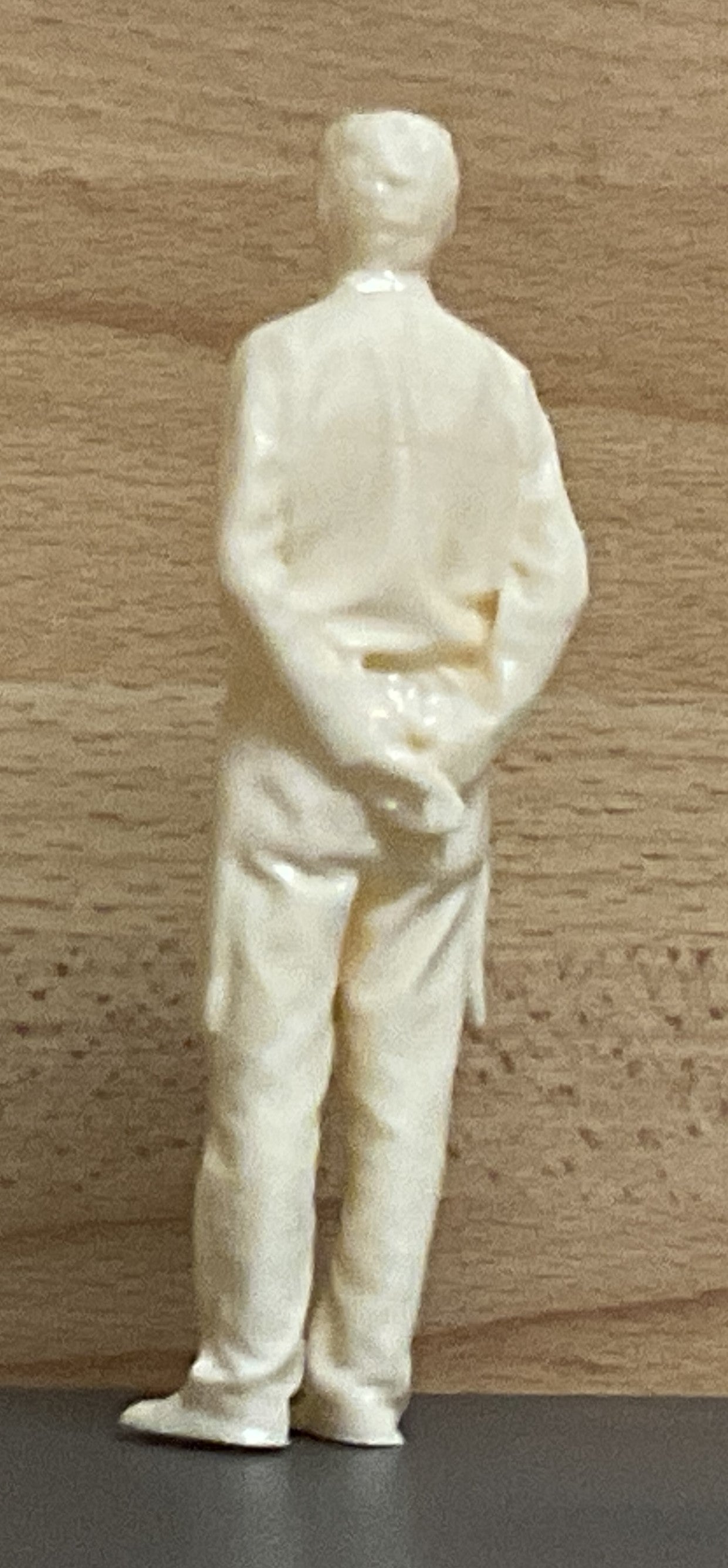 M22 1/10 Scale Butcher Shopkeeper / Toy Maker – Architecture Model Figure