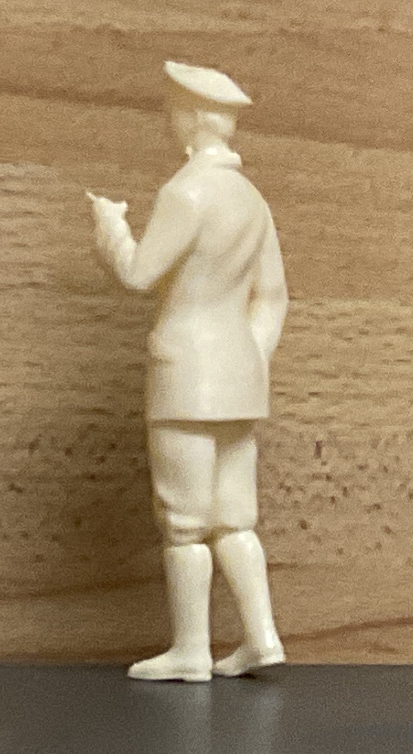 Edwardian Naval Officer Smoking – Scale Model Figure M27