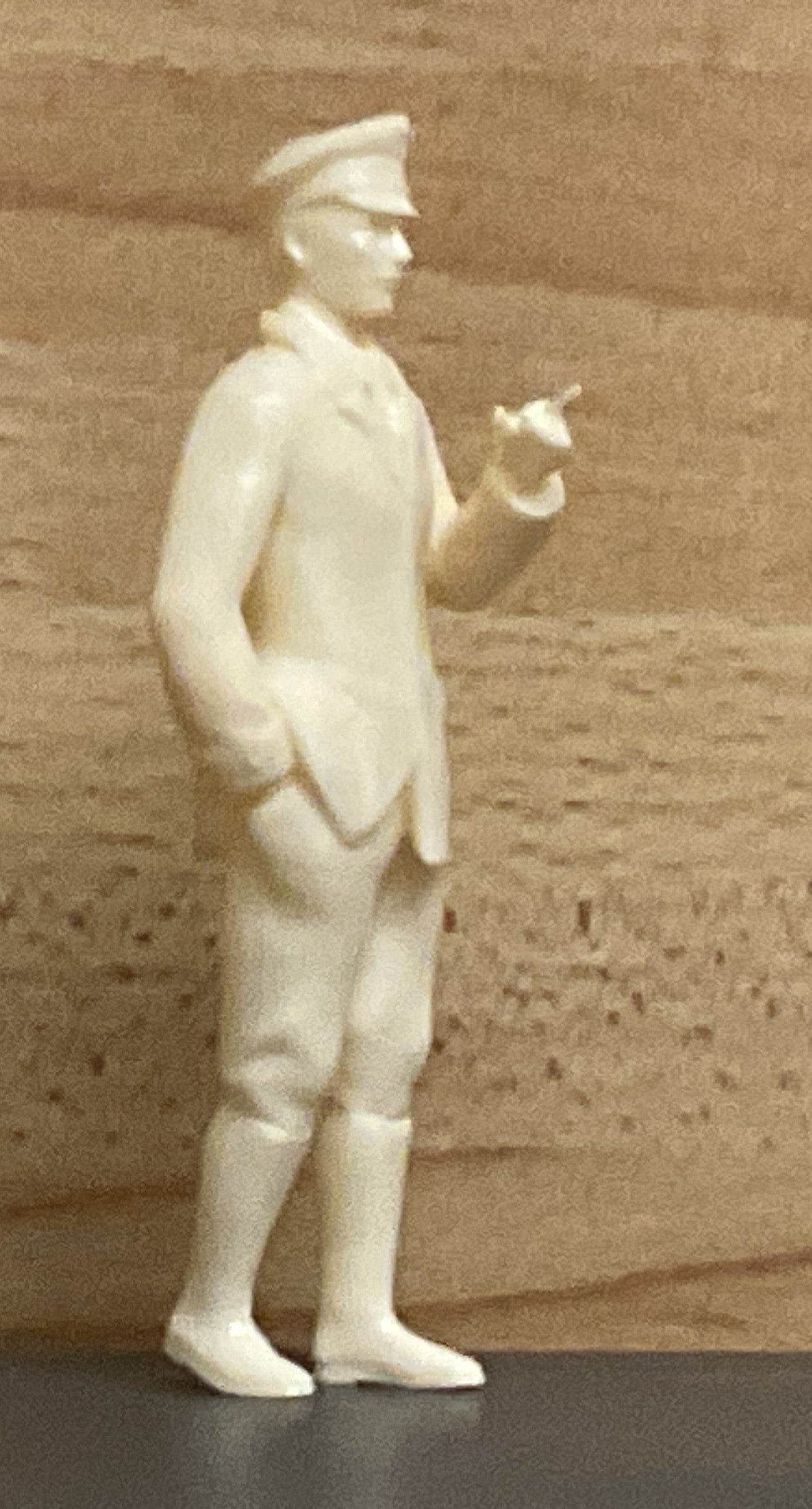 Edwardian Naval Officer Smoking – Scale Model Figure M27