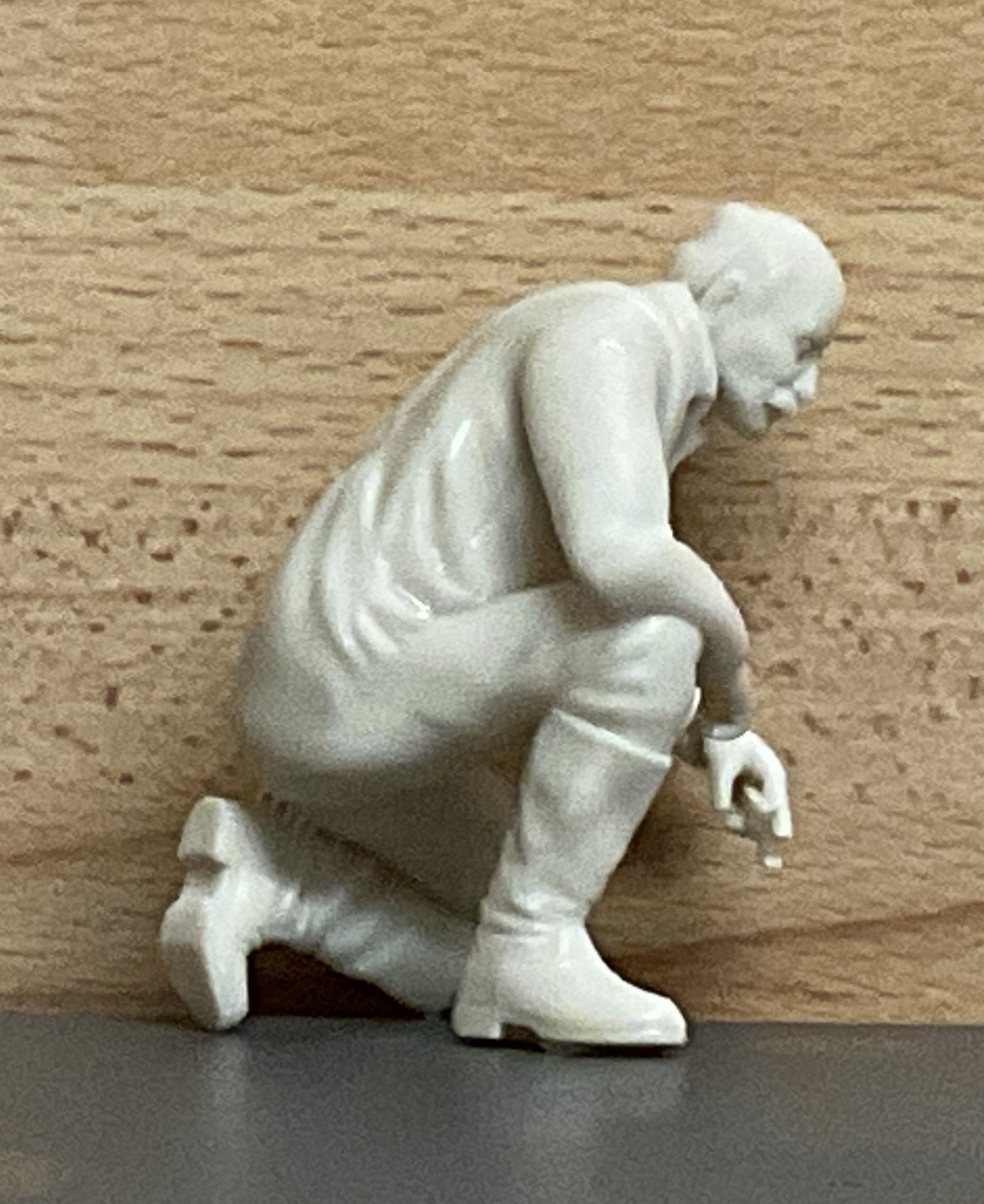 Scale Model Older Tugboat Engineer Figure M34