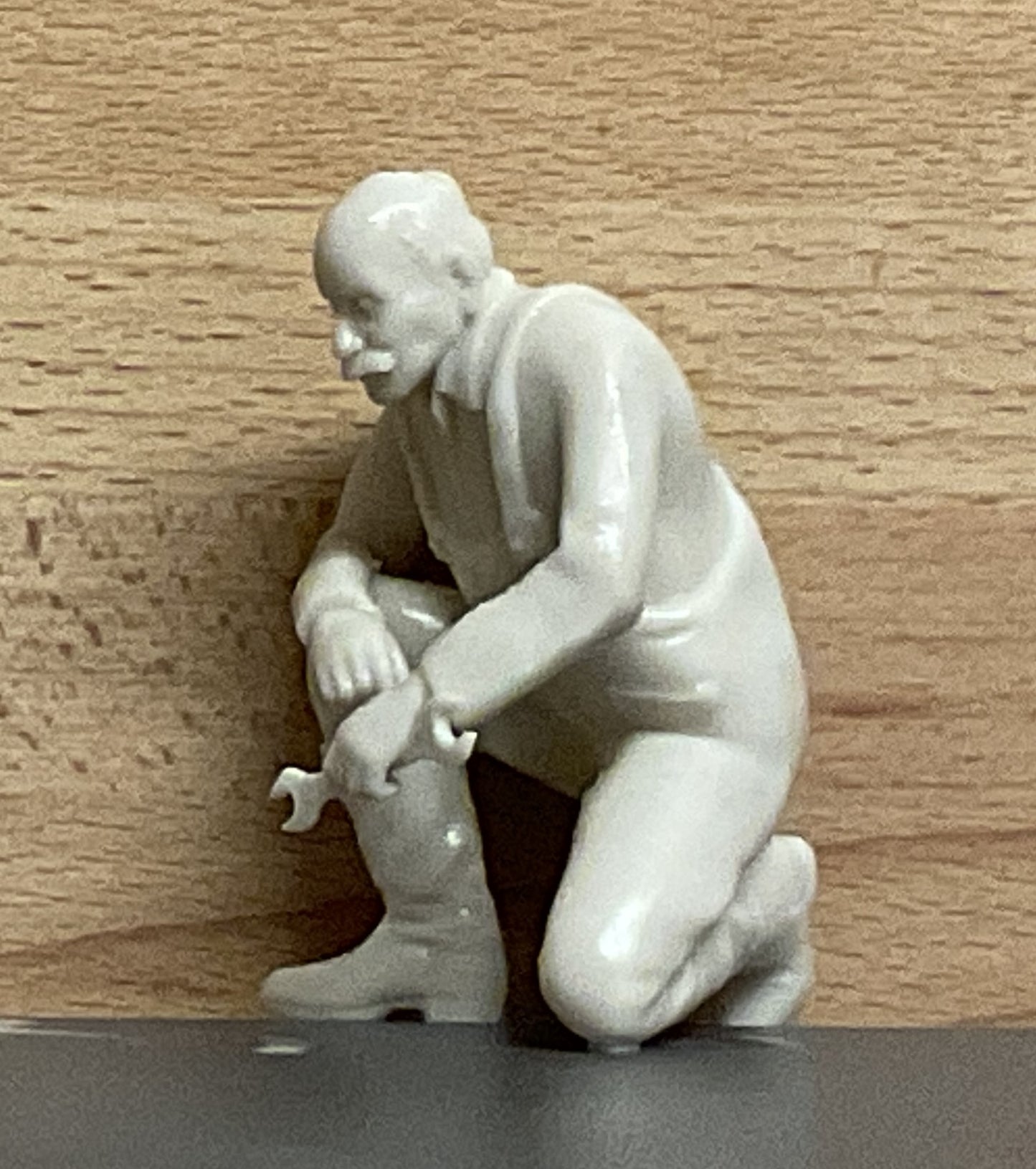 Scale Model Older Tugboat Engineer Figure M34