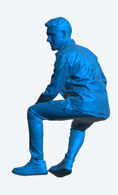 Tamiya 1/14 Scania R620 Radio controlled truck driver passenger figure M15