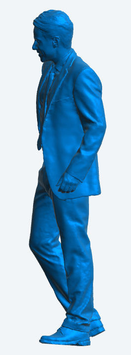 Casual Businessman Walking – Scale Model Figure M19