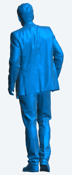 Casual Businessman Walking – Scale Model Figure M19