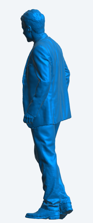 Casual Businessman Walking – Scale Model Figure M19