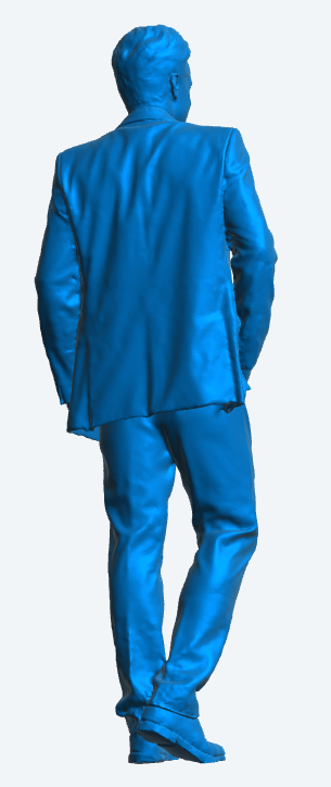 Casual Businessman Walking – Scale Model Figure M19