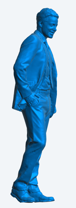 Casual Businessman Walking – Scale Model Figure M19