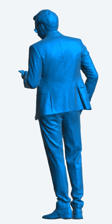 M21 1/24 Diorama Figure Modern man with mobile and sunglasses