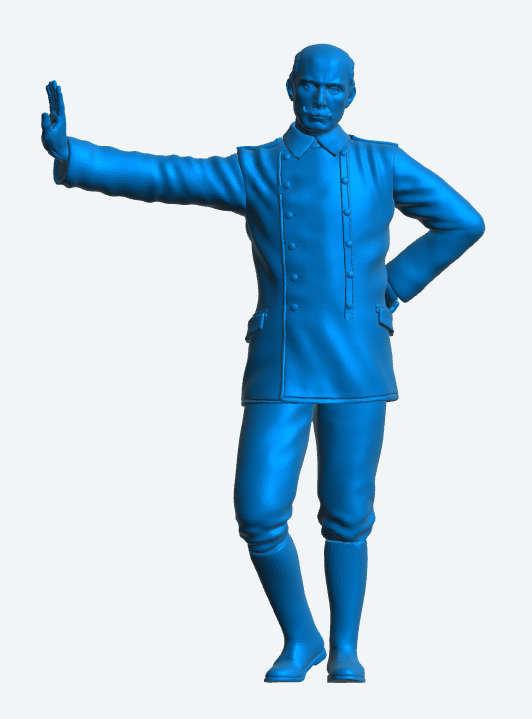 Edwardian Naval Officer Leaning Figure | Jager Hobby M25