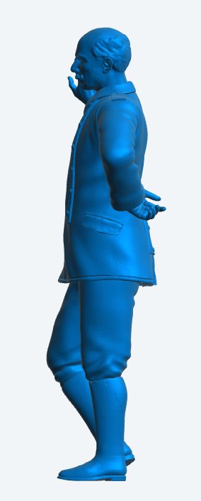 Edwardian Naval Officer Leaning Figure | Jager Hobby M25