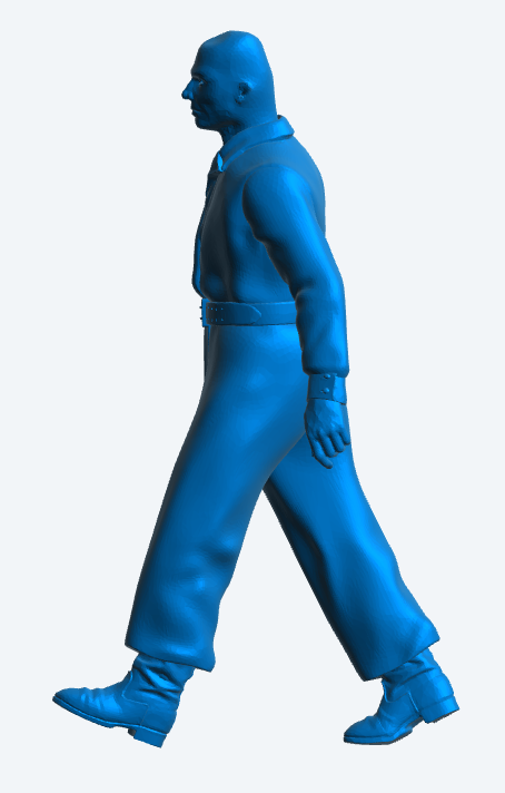 M31B Navy Deck Crew Walking – Scale Model Figure