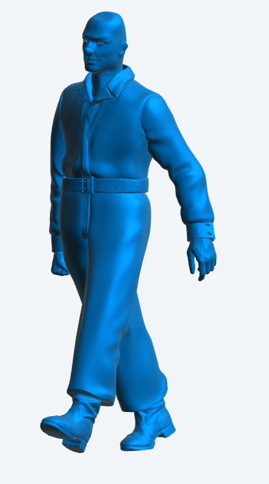 M31B Navy Deck Crew Walking – Scale Model Figure