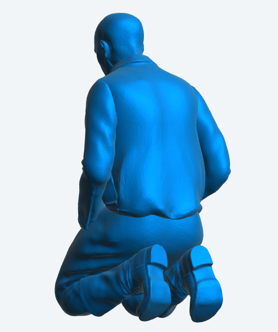 M33 1/43 Scale Model Kneeling Engineer Figure | Jager Hobby