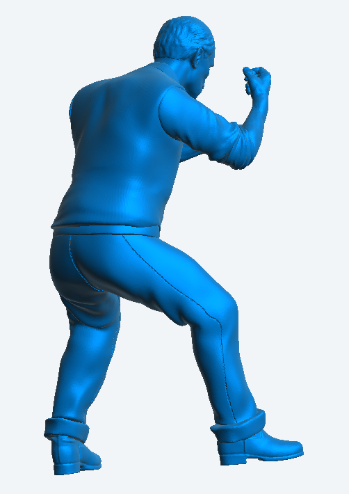 Model Figures Workman Swinging Pick or Sledgehammer M36