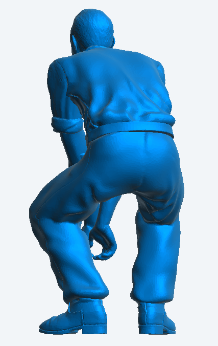 M41 – 1/76 Male Construction Worker Holding Pipe multi Scale Model Male Figure
