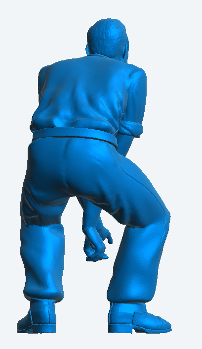 M41 – 1/76 Male Construction Worker Holding Pipe multi Scale Model Male Figure