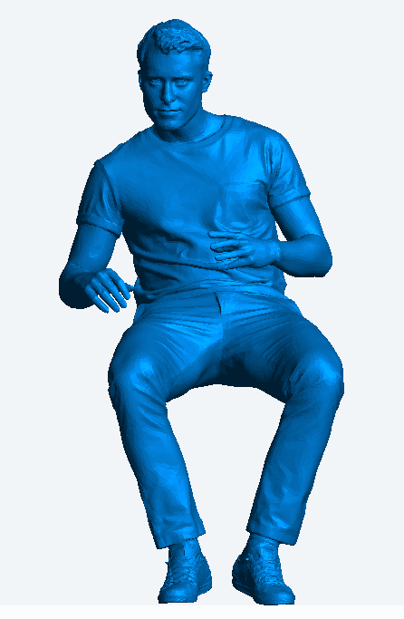 M54 – Trucker Sitting in Cab or on Bench | 1:43 Scale Die-Cast Figure