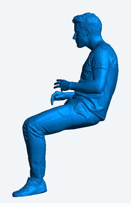 M54 – Trucker Sitting in Cab or on Bench | 1:43 Scale Die-Cast Figure