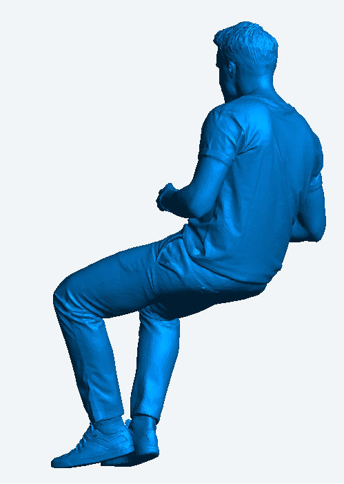 M54 – Trucker Sitting in Cab or on Bench | 1:43 Scale Die-Cast Figure