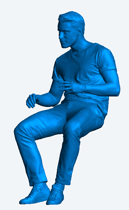 M54 – Trucker Sitting in Cab or on Bench | 1:43 Scale Die-Cast Figure