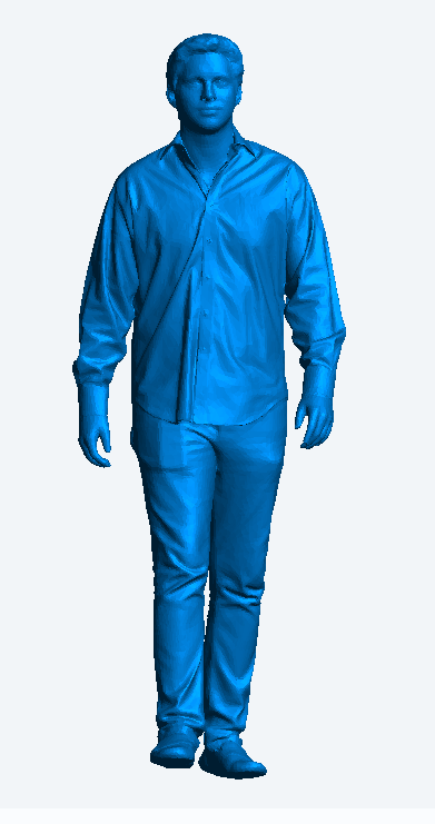 M60 – Young Man in Smart Casual Clothes | 1:25 Scale Diorama Figure