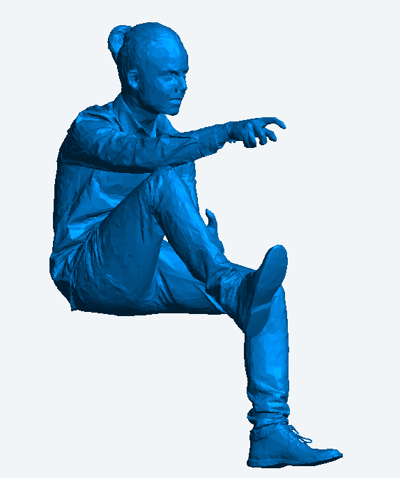 M63 – Young Trendy Male Driving a Car | 1:10 Scale Die-Cast Figure