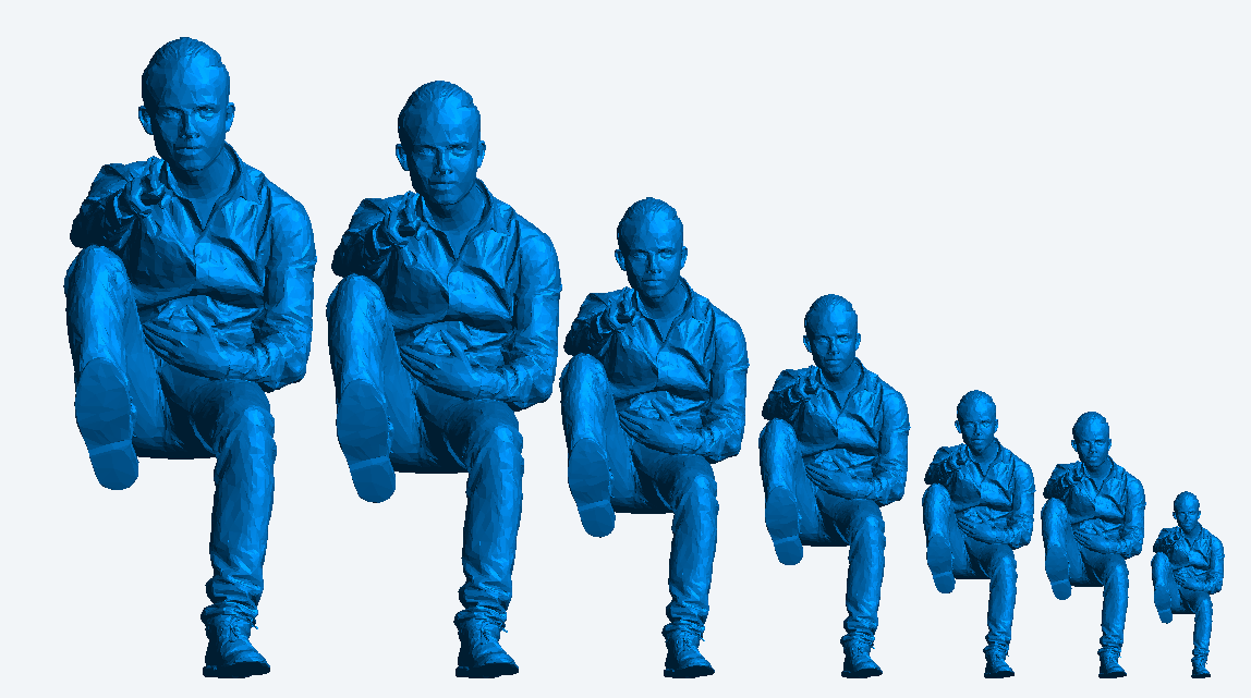 M63 – Young Trendy Male Driving a Car | 1:10 Scale Die-Cast Figure