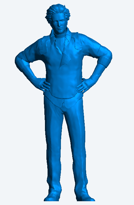 M65 – Male Figure Standing with Hands on Hips Watching a Race | 1:18 Scale Die-Cast
