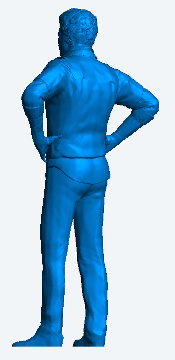 M65 – Male Figure Standing with Hands on Hips Watching a Race | 1:18 Scale Die-Cast