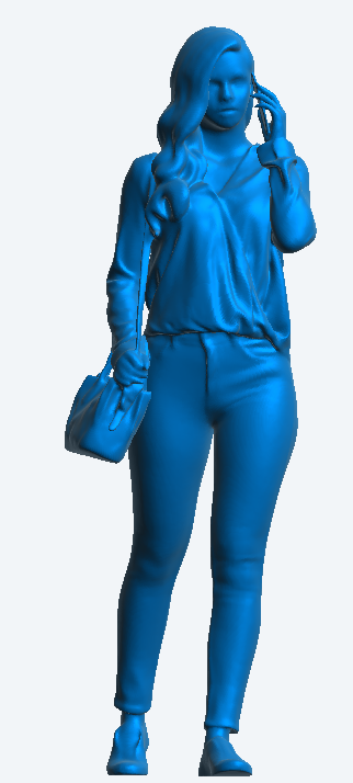 Jager HobbyW7 Woman Figure – Modern Shopper on the Go