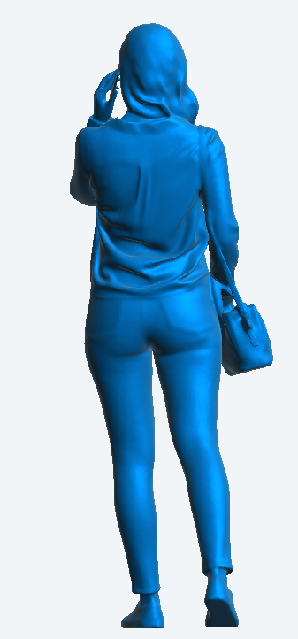 Jager HobbyW7 Woman Figure – Modern Shopper on the Go
