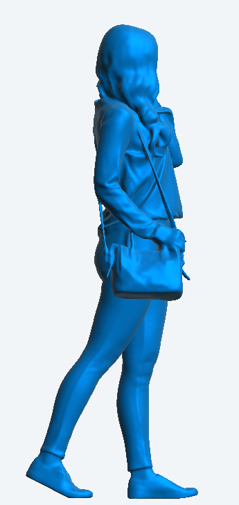 Jager HobbyW7 Woman Figure – Modern Shopper on the Go