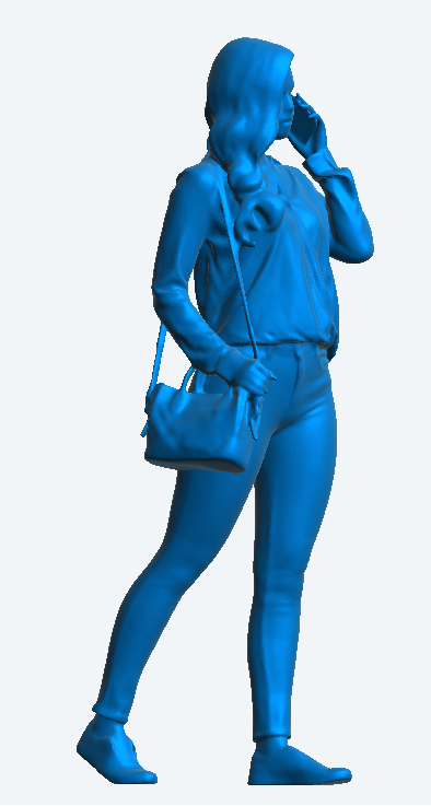 Jager HobbyW7 Woman Figure – Modern Shopper on the Go