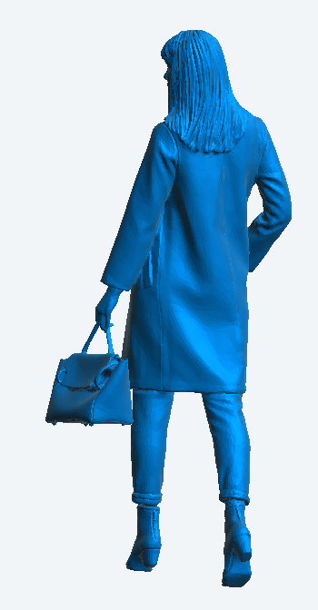 Jager Hobby W11 – Scale Model Modern Woman with Shopping Bag
