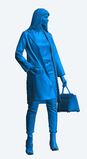 Jager Hobby W11 – Scale Model Modern Woman with Shopping Bag