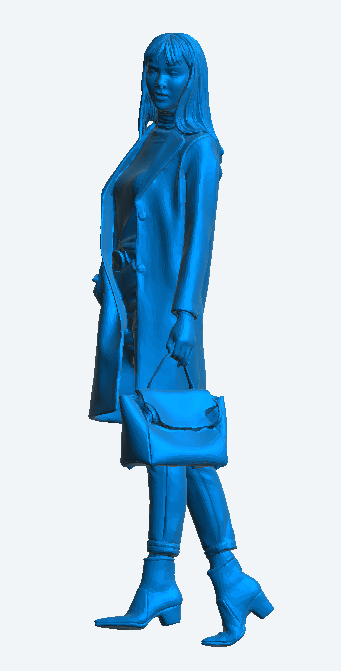 Jager Hobby W11 – Scale Model Modern Woman with Shopping Bag