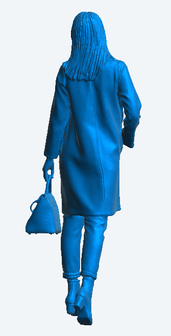 Jager Hobby W11 – Scale Model Modern Woman with Shopping Bag