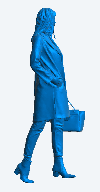 Jager Hobby W11 – Scale Model Modern Woman with Shopping Bag