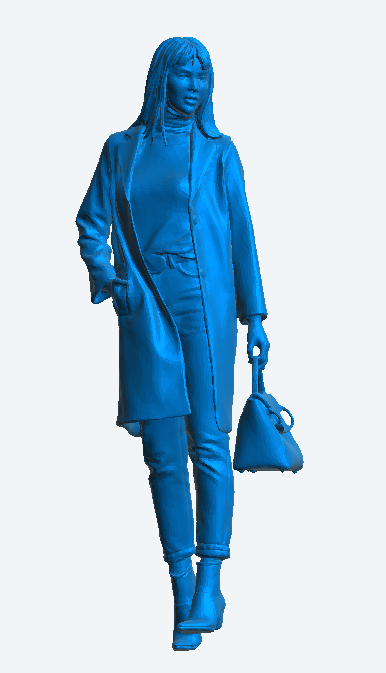 Jager Hobby W11 – Scale Model Modern Woman with Shopping Bag