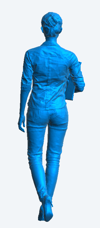 Jager Hobby W13 – Scale Model Modern Office Woman Holding Binder