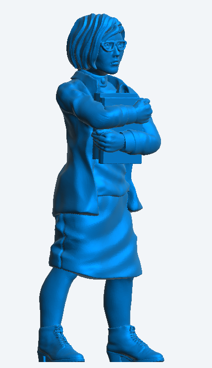 W25 – 1/32 Unpainted Figure The Librarian Multiple Scales Available